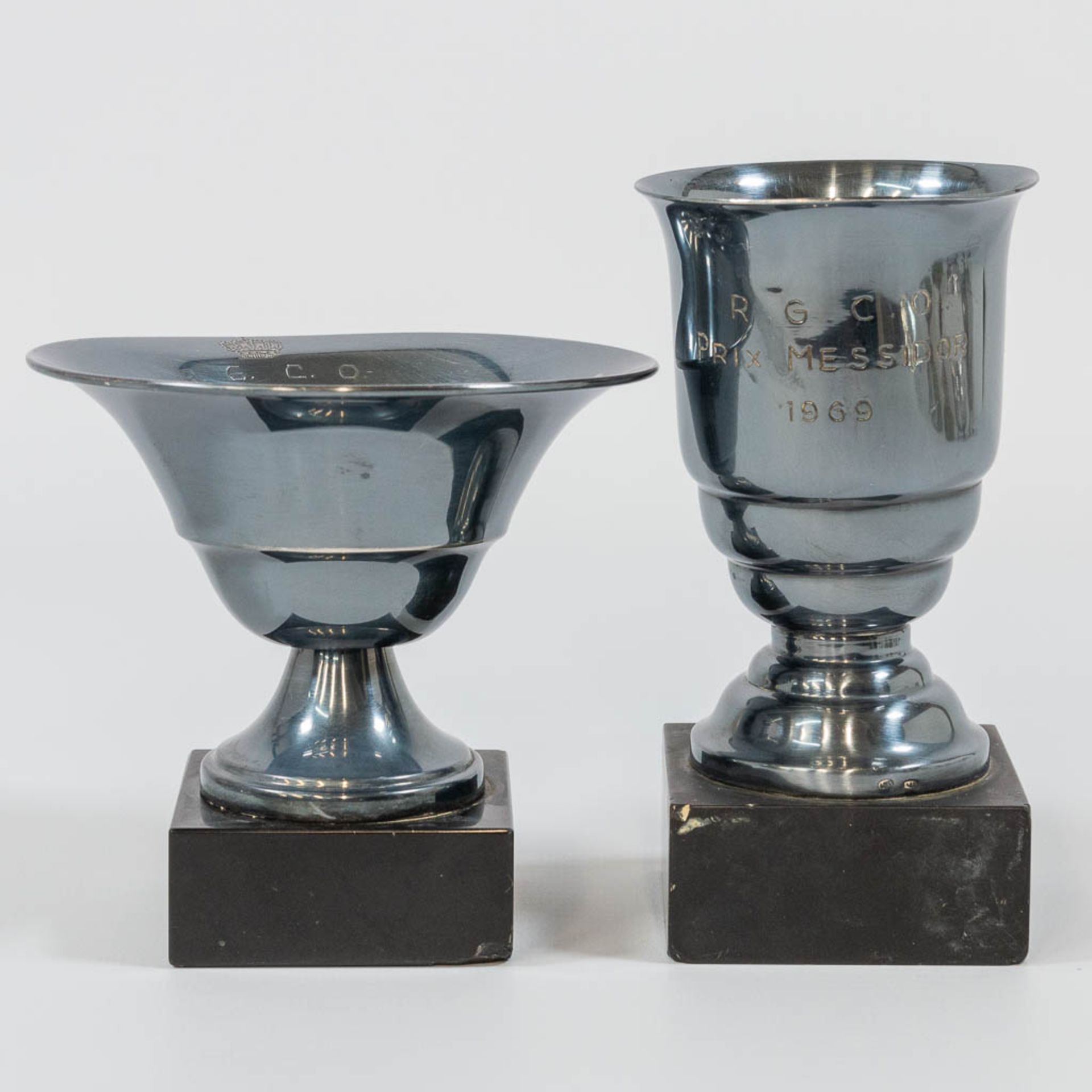 A large colllection of 18 silver and silver plated trophies. - Image 2 of 9