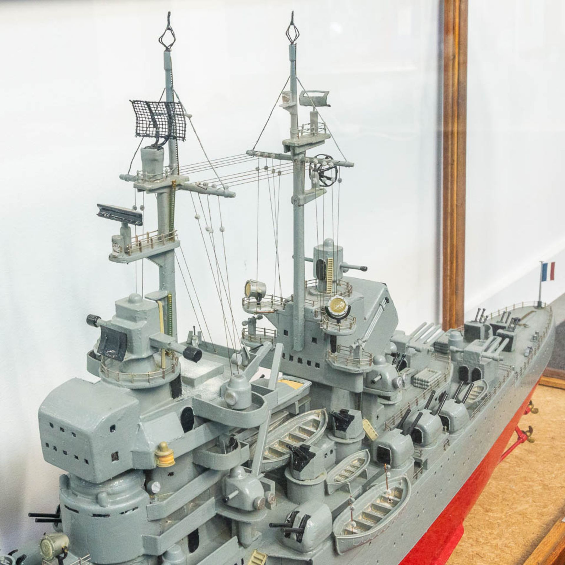 A hand-made French Frigate, the Jean Bart. - Image 10 of 17