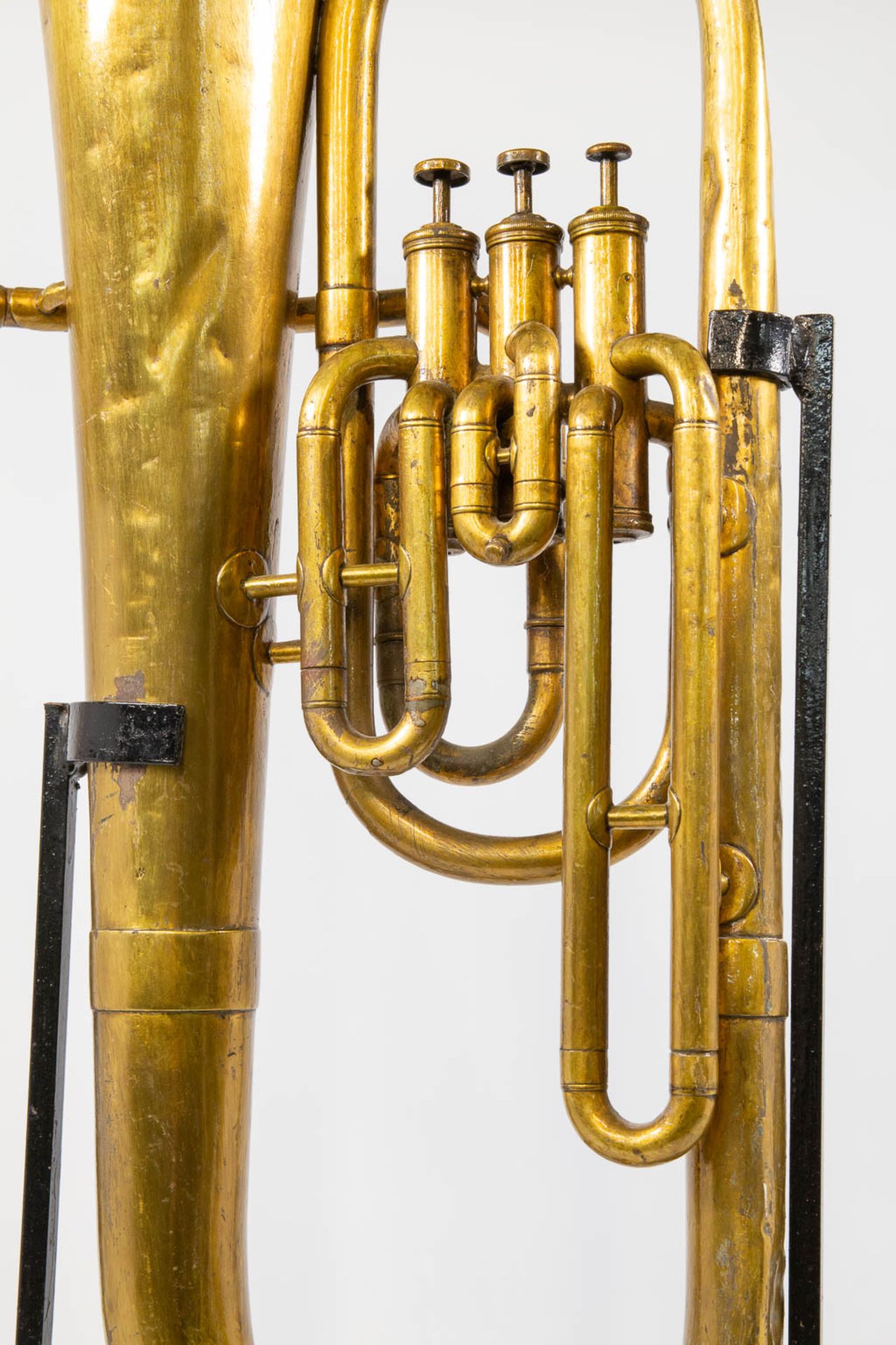 A Copper Tenor Horn, made in Brussels by J. Persy. - Bild 12 aus 15