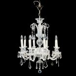 A Chandelier made of Boheme crystal, made in Czech Republic, the second half of the 20th century.