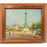 Charles Henri VERBRUGGHE (1877-1974) Paris, oil on panel 1929. (46 x 38 cm)