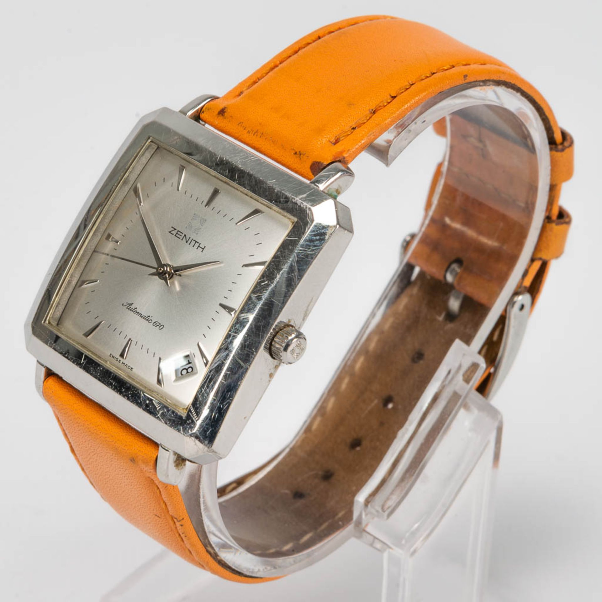 A Zenith Elite 670 wristwatch with automatic movement. Without box or papers. 33mm. (0,33 cm) - Image 4 of 6