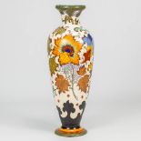 A display vase 'Koninklijk Royal Gouda' made in Holland. (65 x 20 cm)