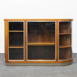 DOMINIQUE (XX) a corner cabinet in art deco style and marked 'Maison Dominique' (130 x 43 x 86 cm)