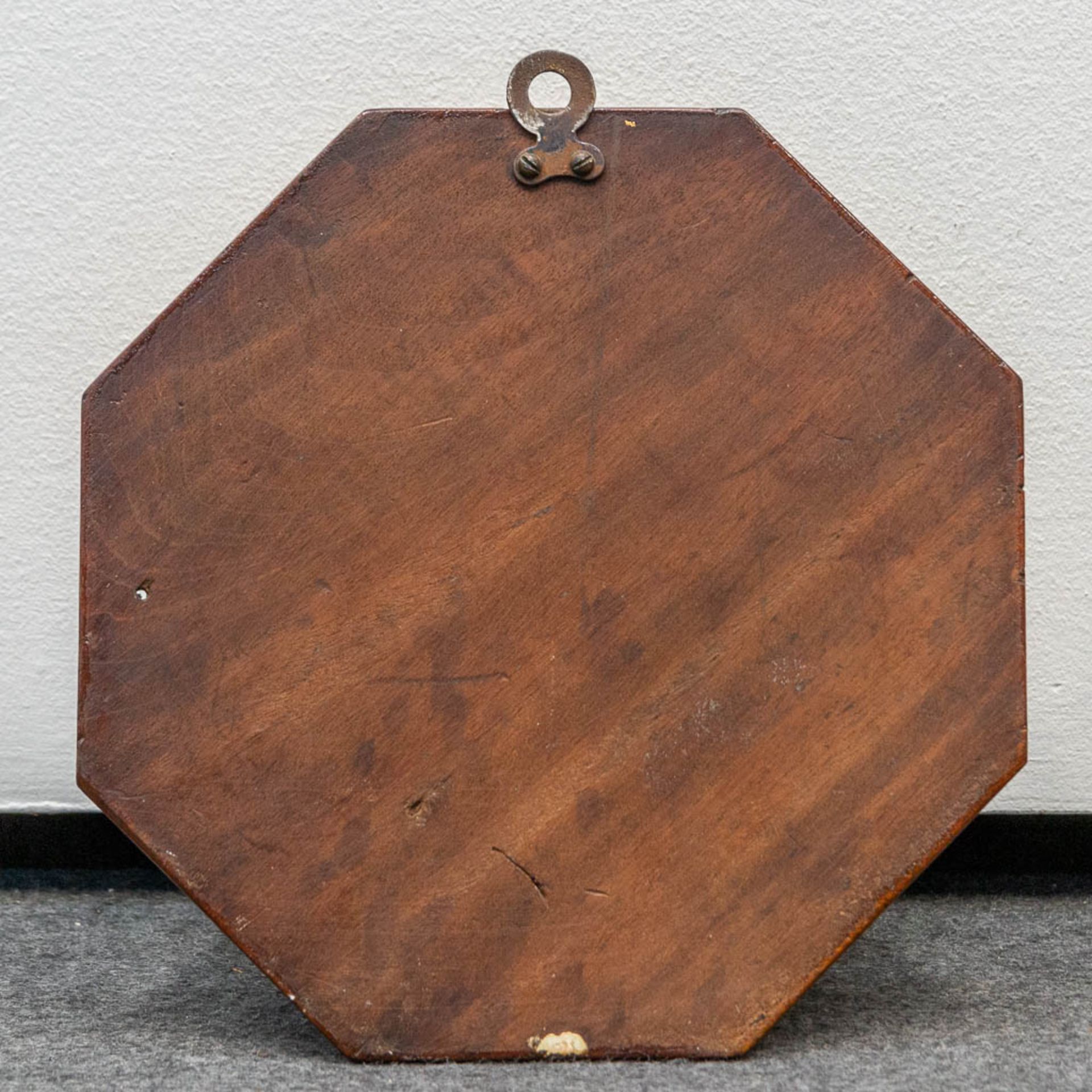 A ship clock mounted on wood, the first half of the 20th century. (9 x 20 cm) - Image 4 of 7