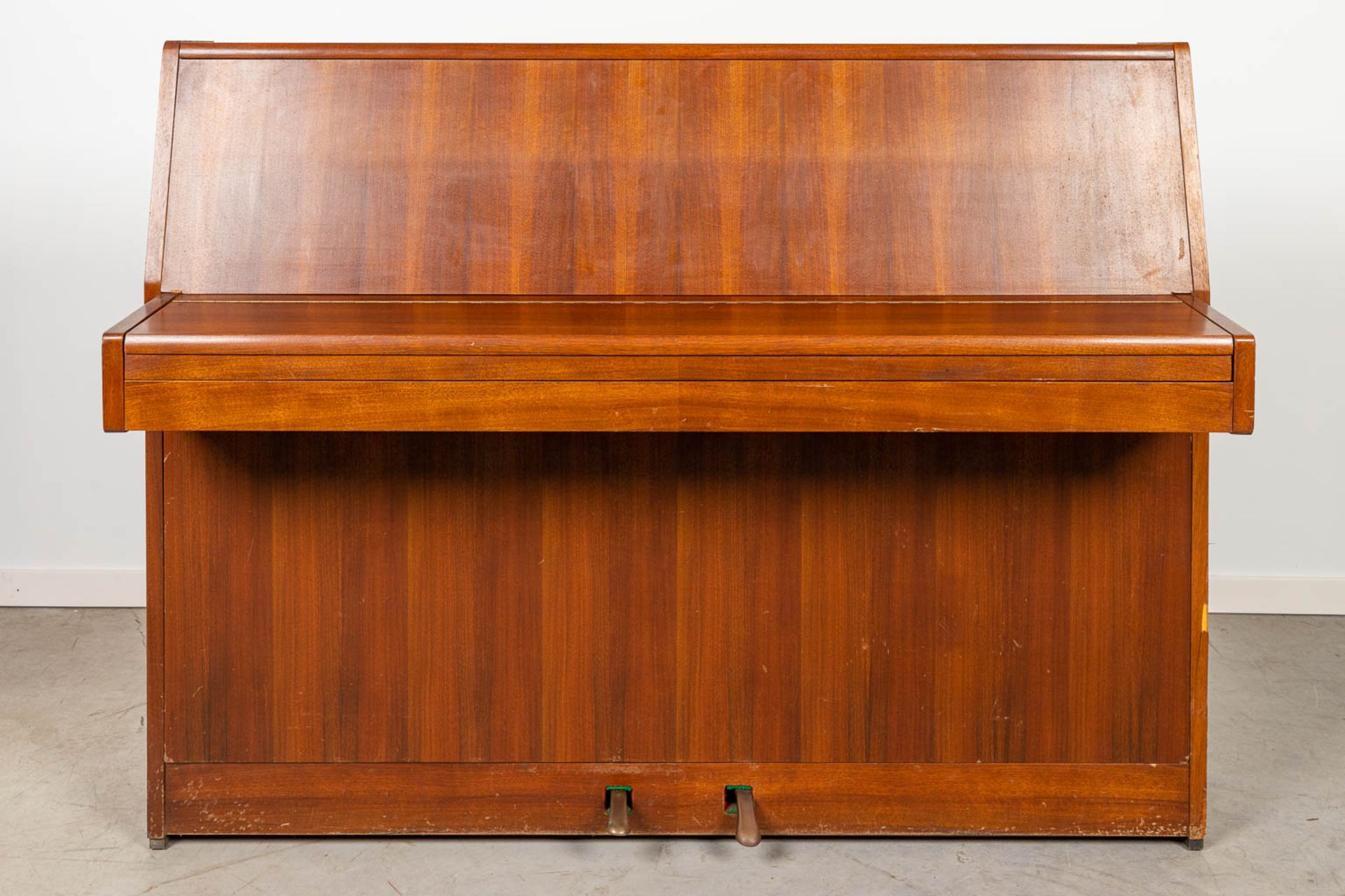An upright piano with a steel frame and marked Rippen. - Image 5 of 7