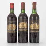 A collection of 3 bottles chateau Palmer 1981 (2) 1964 (1)