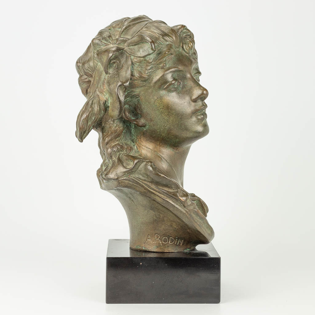 Auguste RODIN (1840-1917) 'Suzon', a bronze bust. The second half of the 20th century. - Image 7 of 11