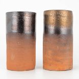 A pair of wine coolers, storage tubes. Most likely made by Perignem in Beernem, but not signed.