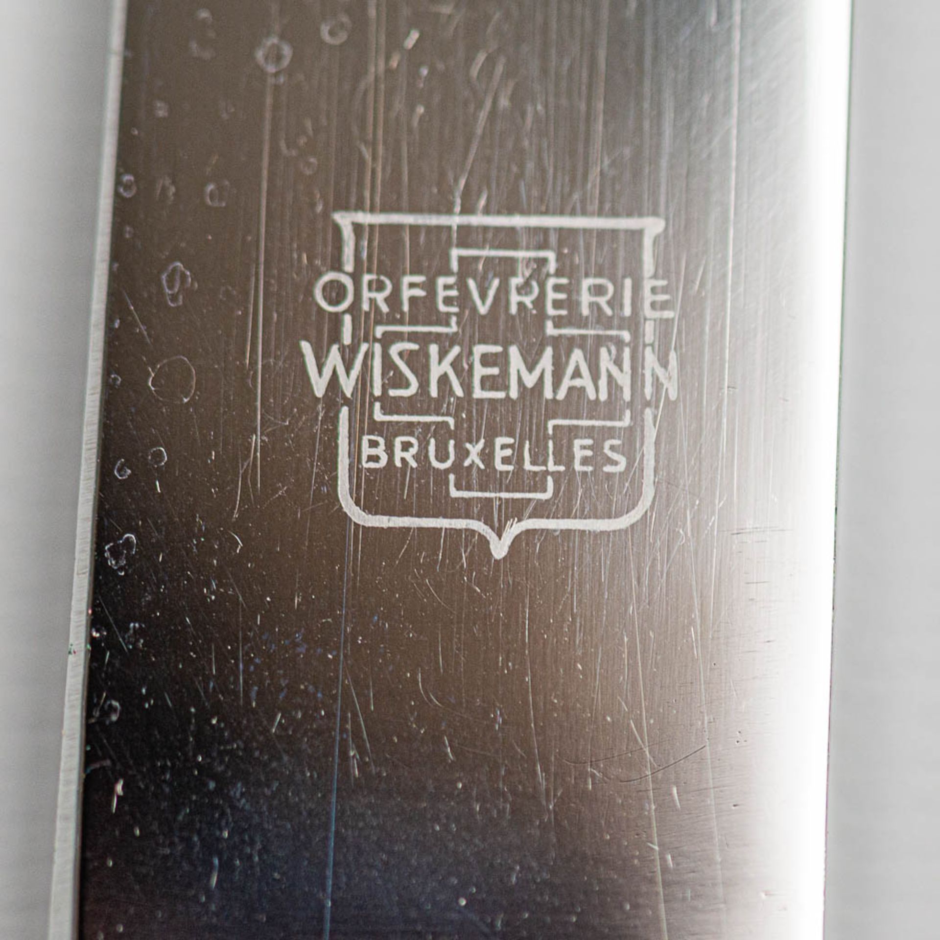 A collection of 2 silver plated cutlery sets of which 1 is marked Wiskemann, model 'Fleury'.  - Bild 3 aus 12