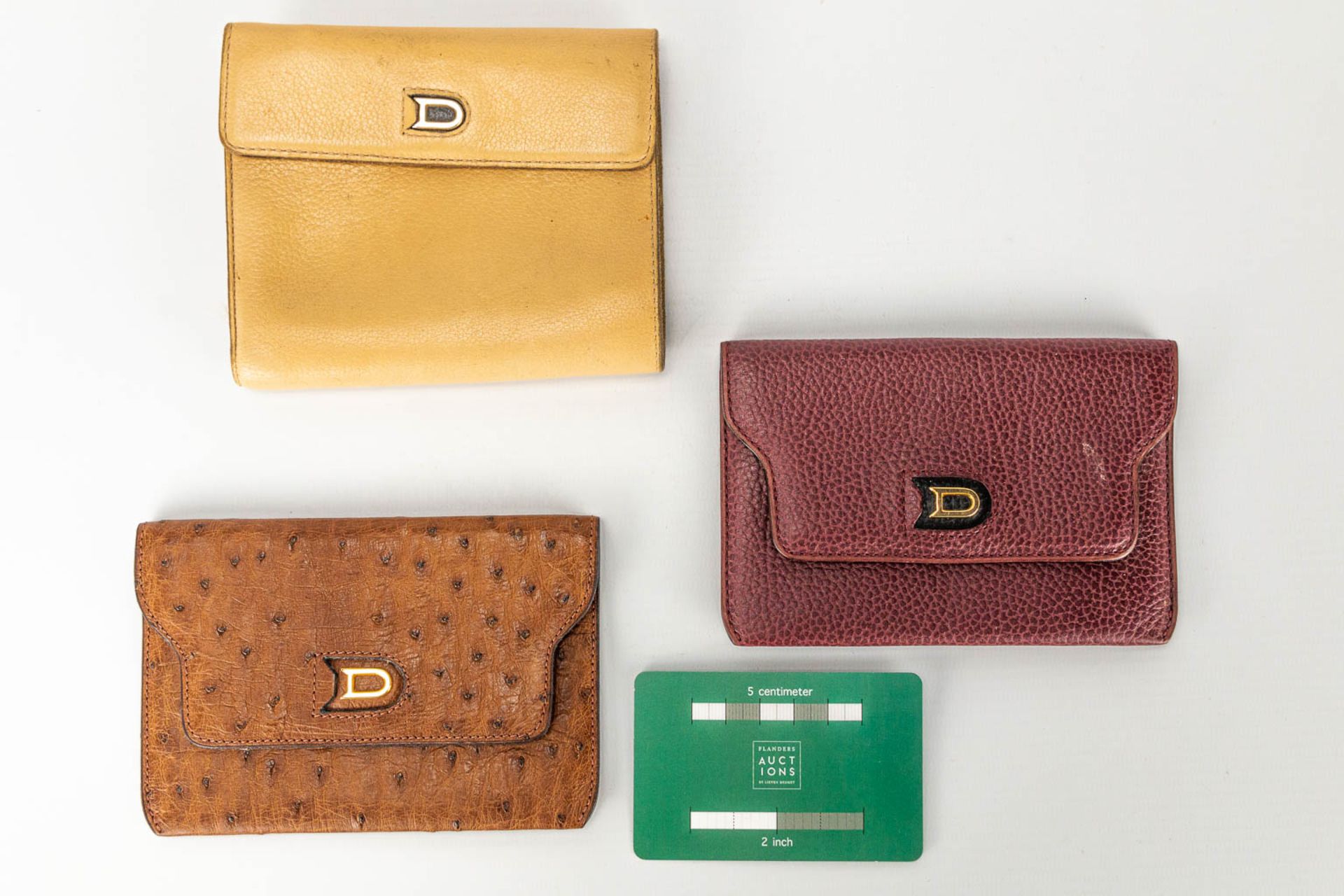A collection of 3 ladies wallets made of leather and marked Delvaux - Image 4 of 14