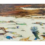 Gaston THEUNINCK (1900-1977) 'Eerste sneeuw' a painting, oil on canvas. (120 x 100 cm)