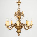 A 'Mazarin' chandelier made of gilt bronze.