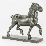 Karl TRUMPF (1891-1959) 'Dressage', a bronze statue of a horse. 1917