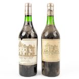 A collection of 2 bottles 'Ch‰teau Haut Brion, Premier Grand Cru ClassŽ', 1970 and 1975.