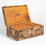 An antique cutlery case made by Christofle and marked Charles Christofle. 19th century.