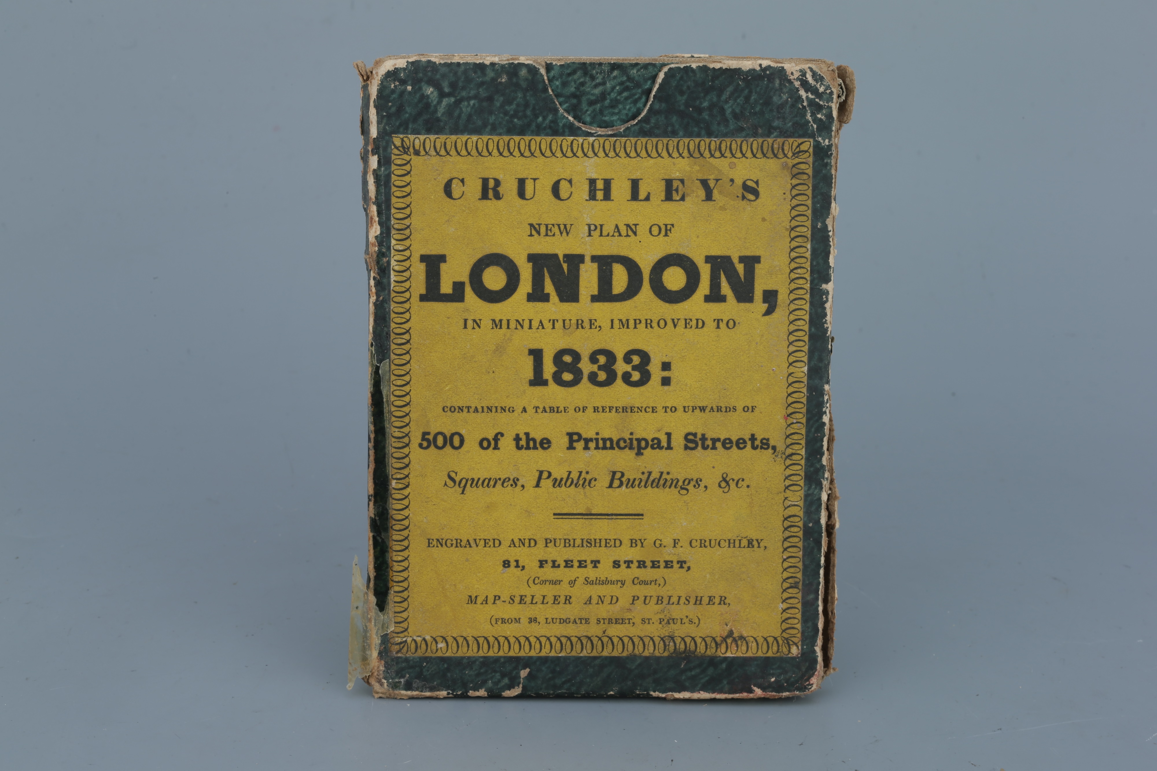 Cruchley's New Plan of London of 1833, - Image 2 of 5