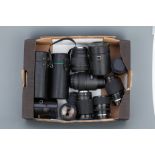 A Collection of SLR Lenses