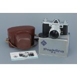 A KW Praktina FX SLR Camera,