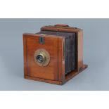A W. Lawley & Sons Wet Plate Tailboard Camera
