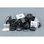 A Selection of Lens Hoods