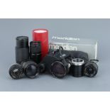 A Small Selection of Various Lenses,