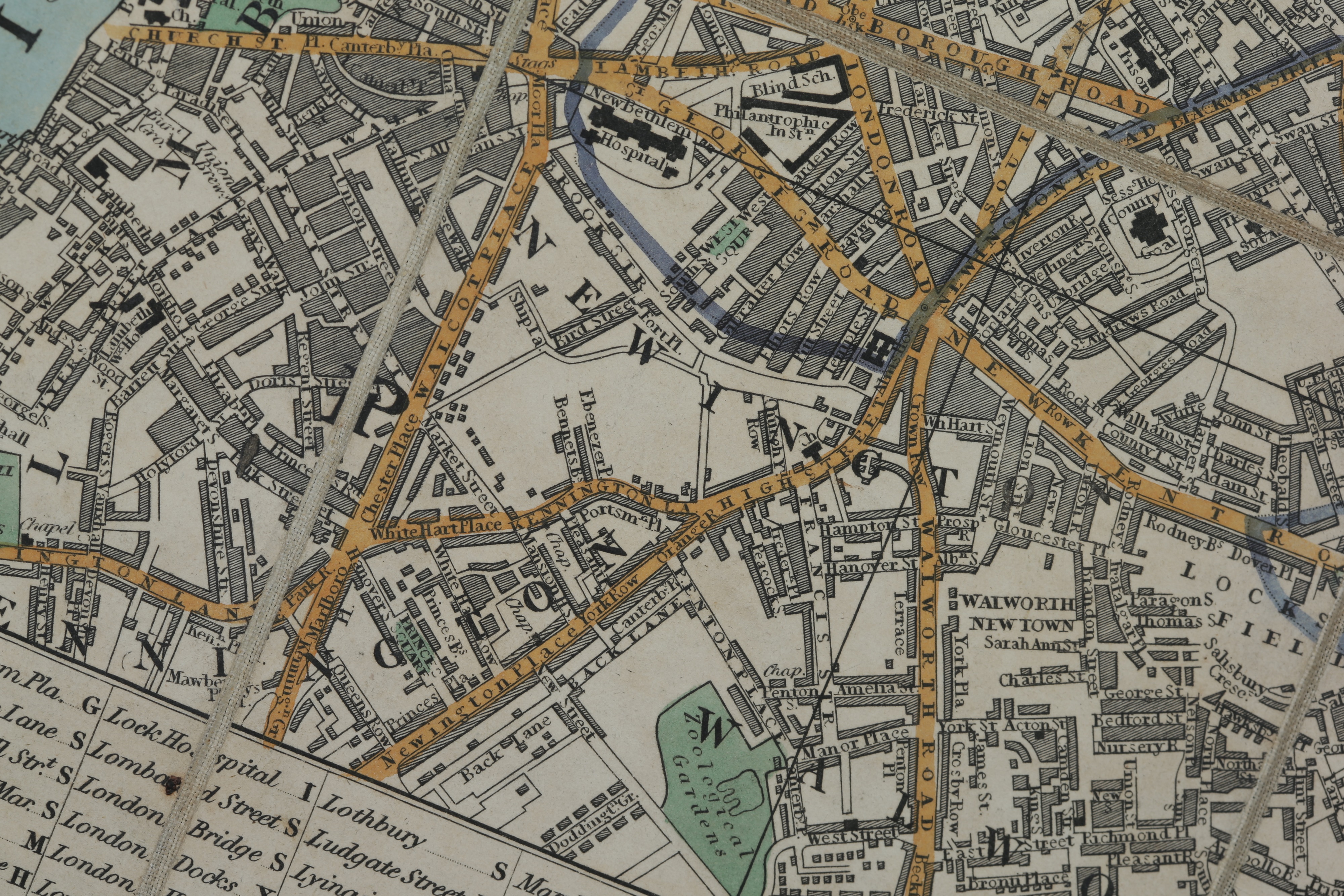 Cruchley's New Plan of London of 1833, - Image 5 of 5