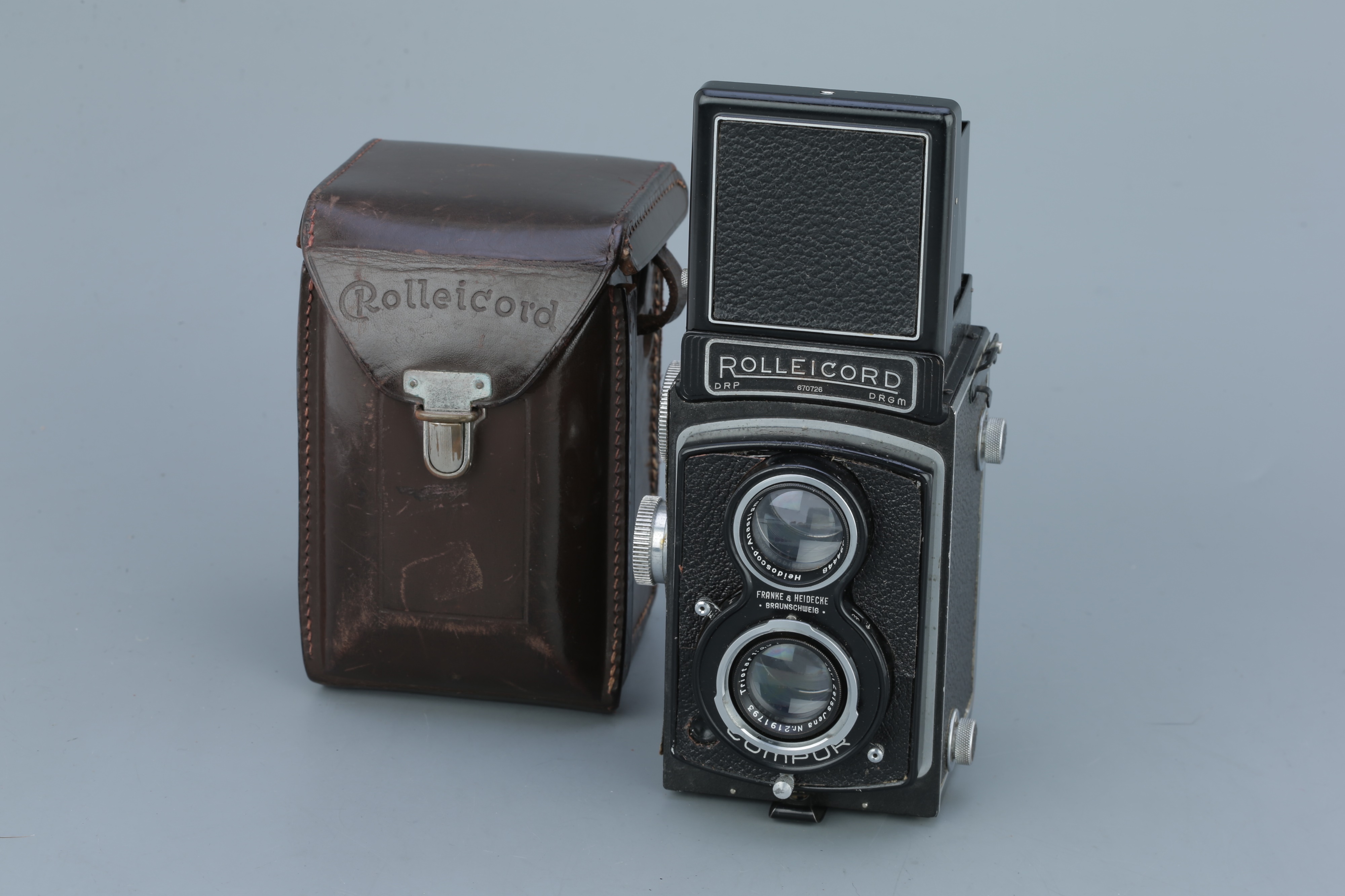 A Rollei Rolleicord II Type III TLR Camera,