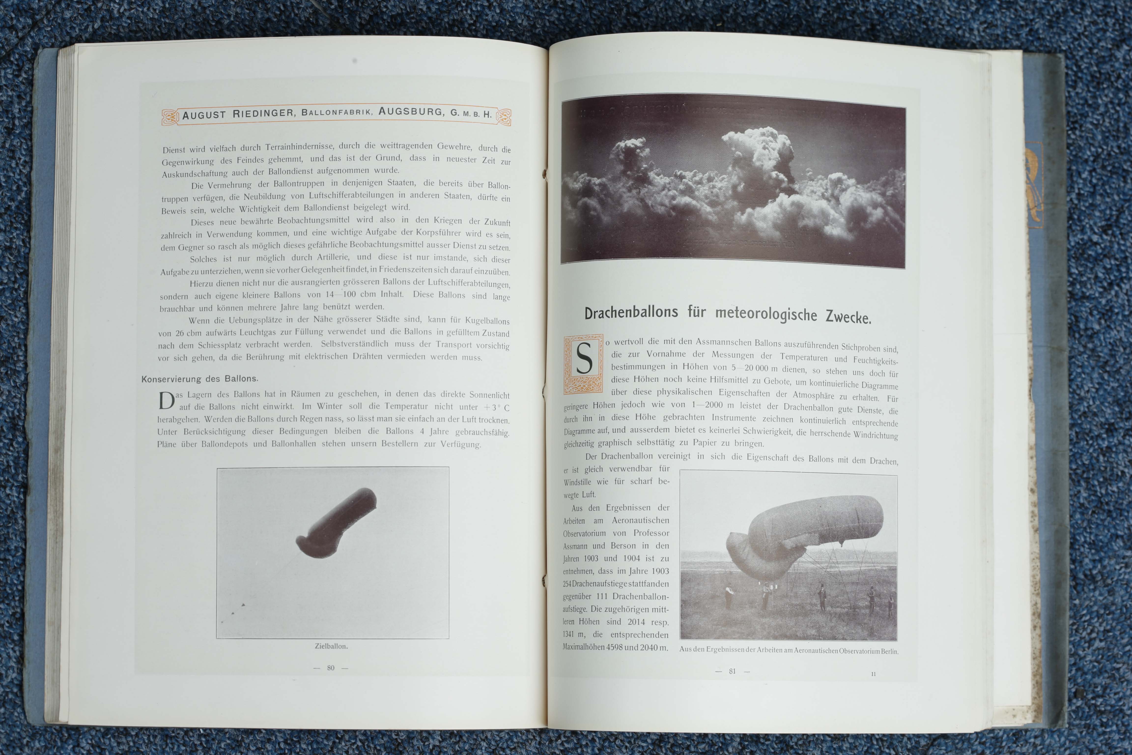 Early Aviation, Ballooning Books, - Image 5 of 5