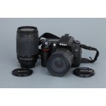 A Nikon D80 SLR Camera