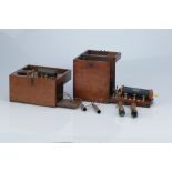 A Pair of Victorian Electro-Medical Shock Machines,
