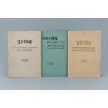 Collection of Zeiss Microscope Catalogues,