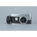 An Olympus Pen F SLR Camera,