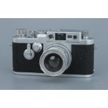 A Leica IIIg Rangefinder Camera,