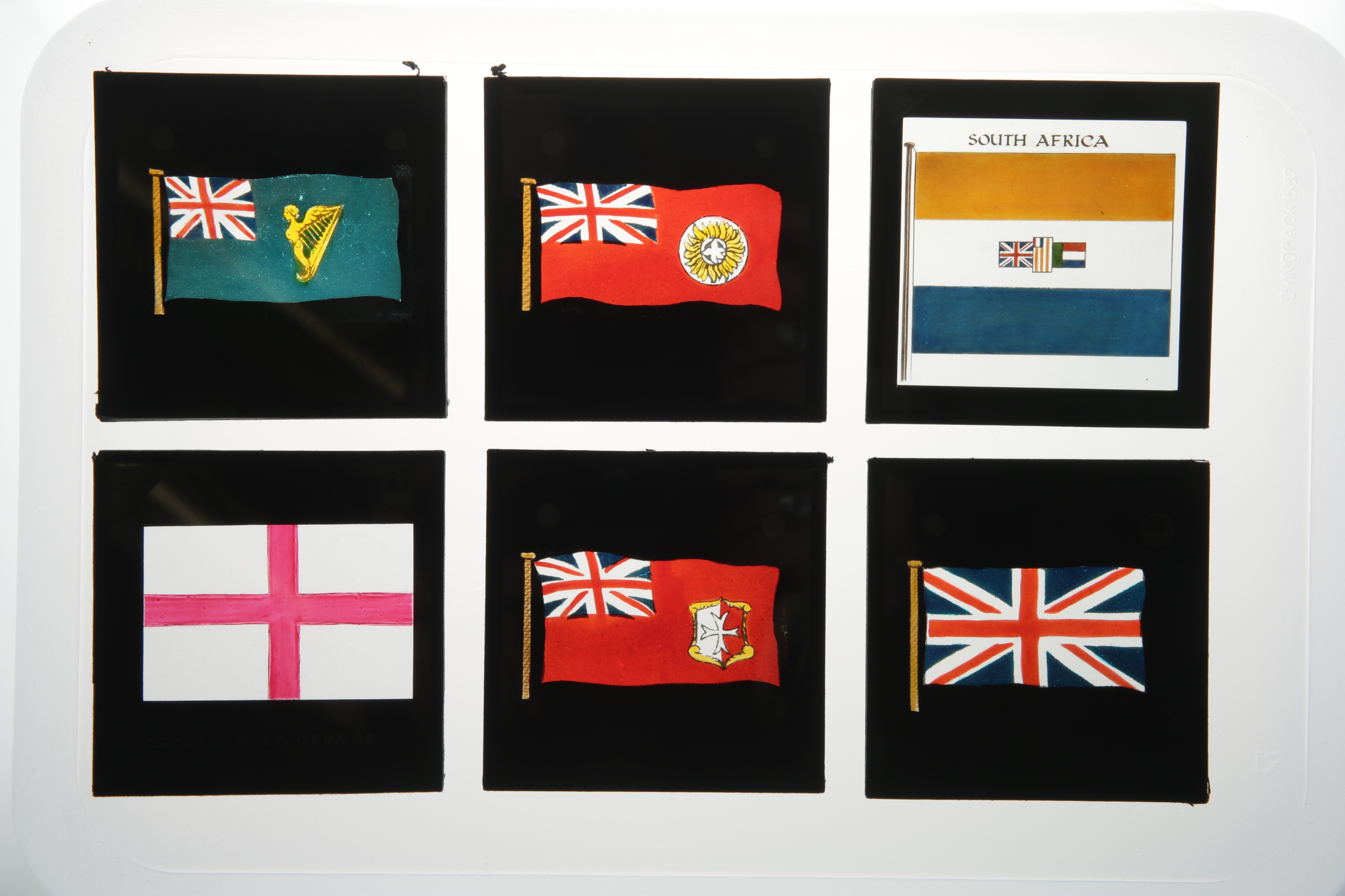 Magic Lantern Slides of National Flags, - Image 5 of 6