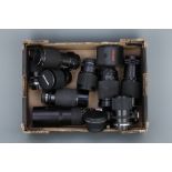 A Collection of SLR Lenses