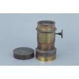 A G. Knight & Co. Petzval Brass Lens,