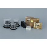 A Small Selection of Nikon Lenses & Accessories,