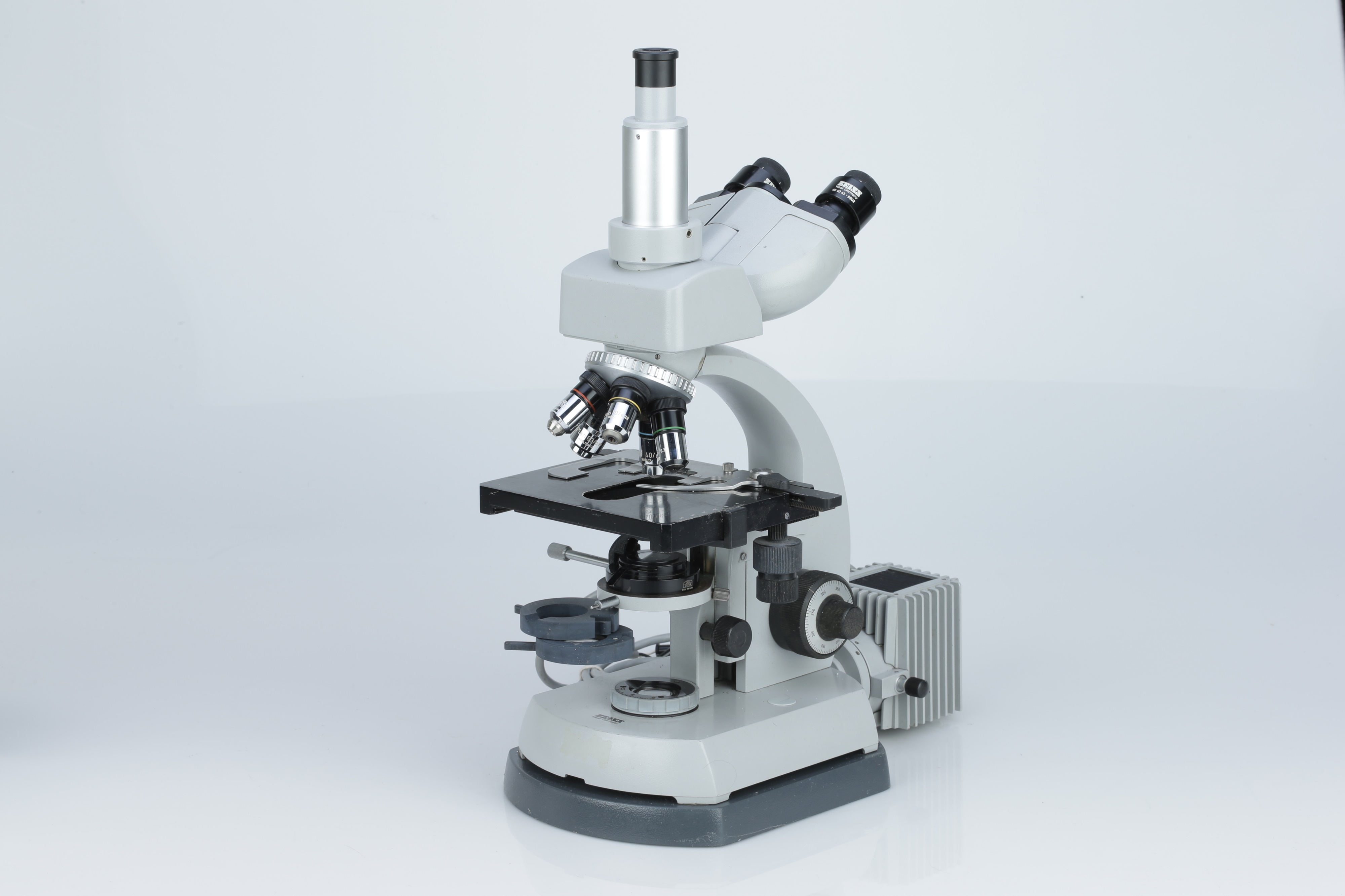 Zeiss 9901 Binocular Microscope, - Image 2 of 9