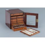Microscope SlideCabinet & Slide Collection,