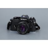 A Nikon EM SLR Camera