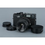 A Fuji Fujica G690 BLP Medium Format Rangefinder Camera,