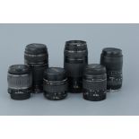 Six Canon EF Mount Lenses