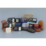 A Selection of Various Light Meters,