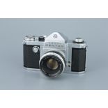 An Asahi Pentax AP SLR Camera,