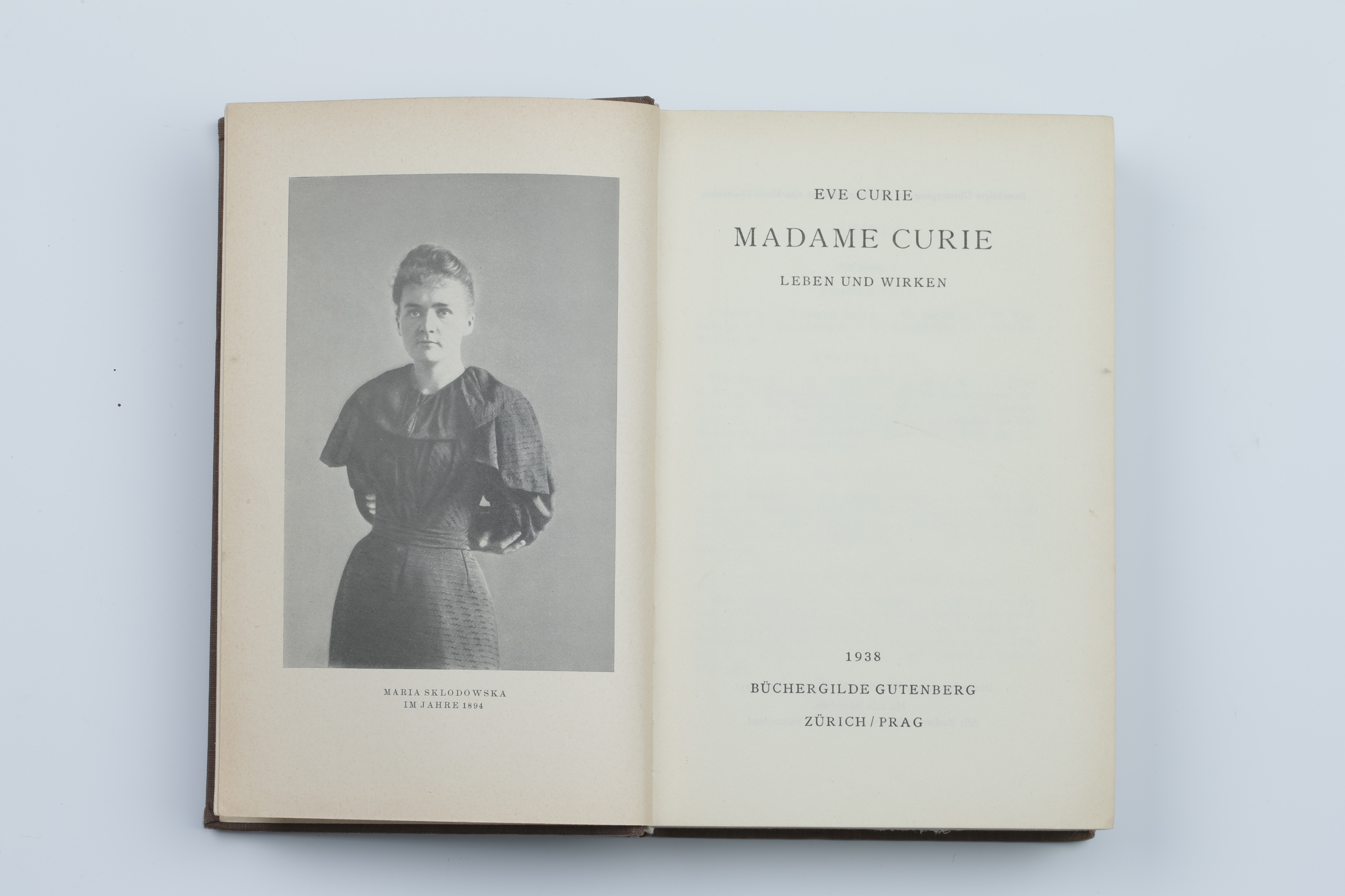 Madam Curie, Eve Curie