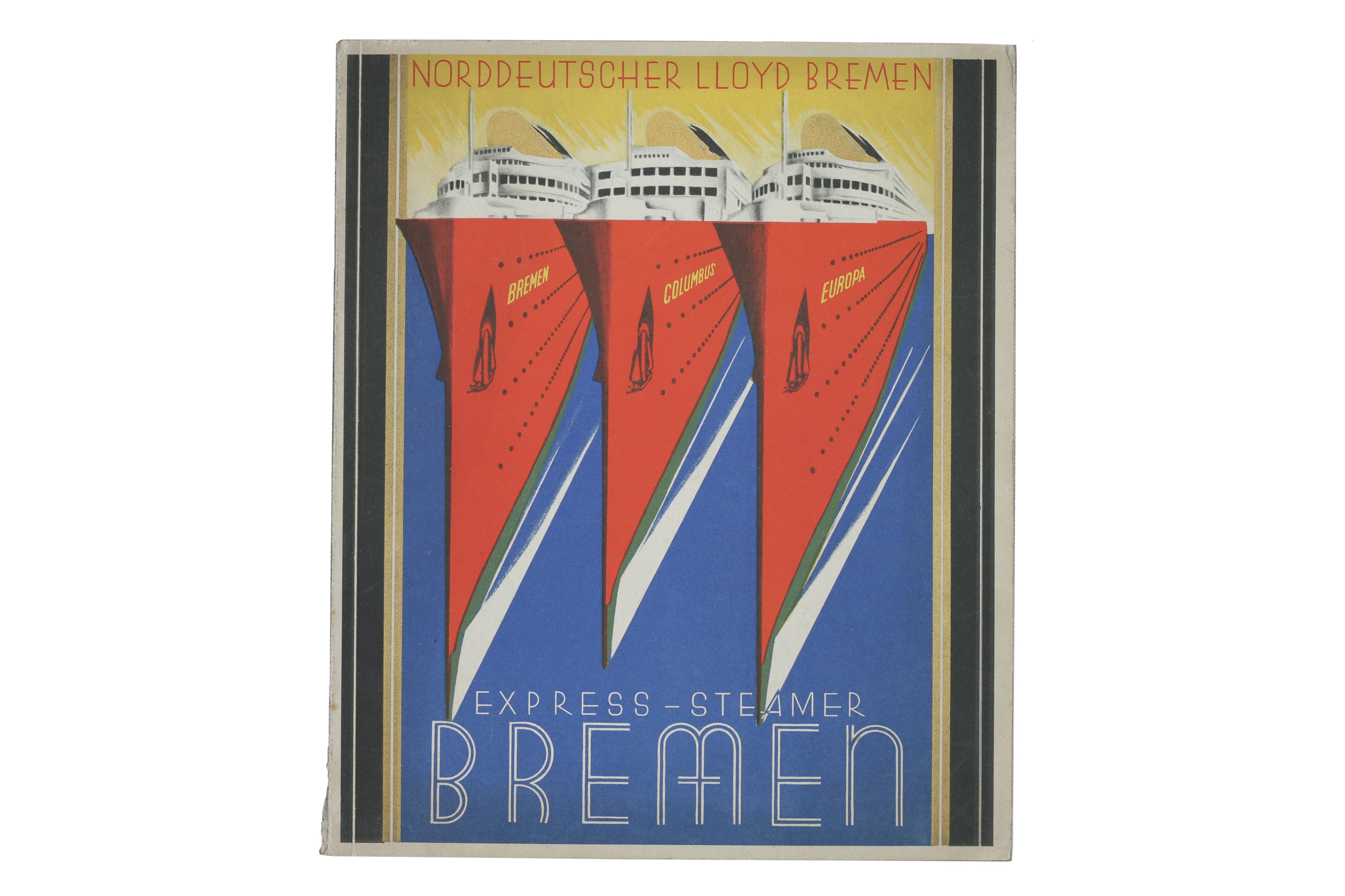 Collection of Cruise Ship Booklets from the 1930's, - Image 7 of 11