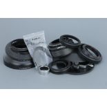 A Selection of P. Angenieux Lens Hoods,