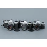 A Pentax K1000 SLR Camera