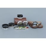 A Small Collection of Rollei Bayonet II Accessories,